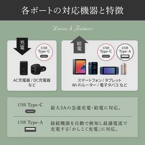Owltech USB Type-Cケーブル付属 小型軽量モバイルバッテリー 5000mAh USB Type-C入出力＋ USB Type-A出力 OWL-LPB5012-Rシリーズ サンドベージュ オウルテック 充電器 スマホ