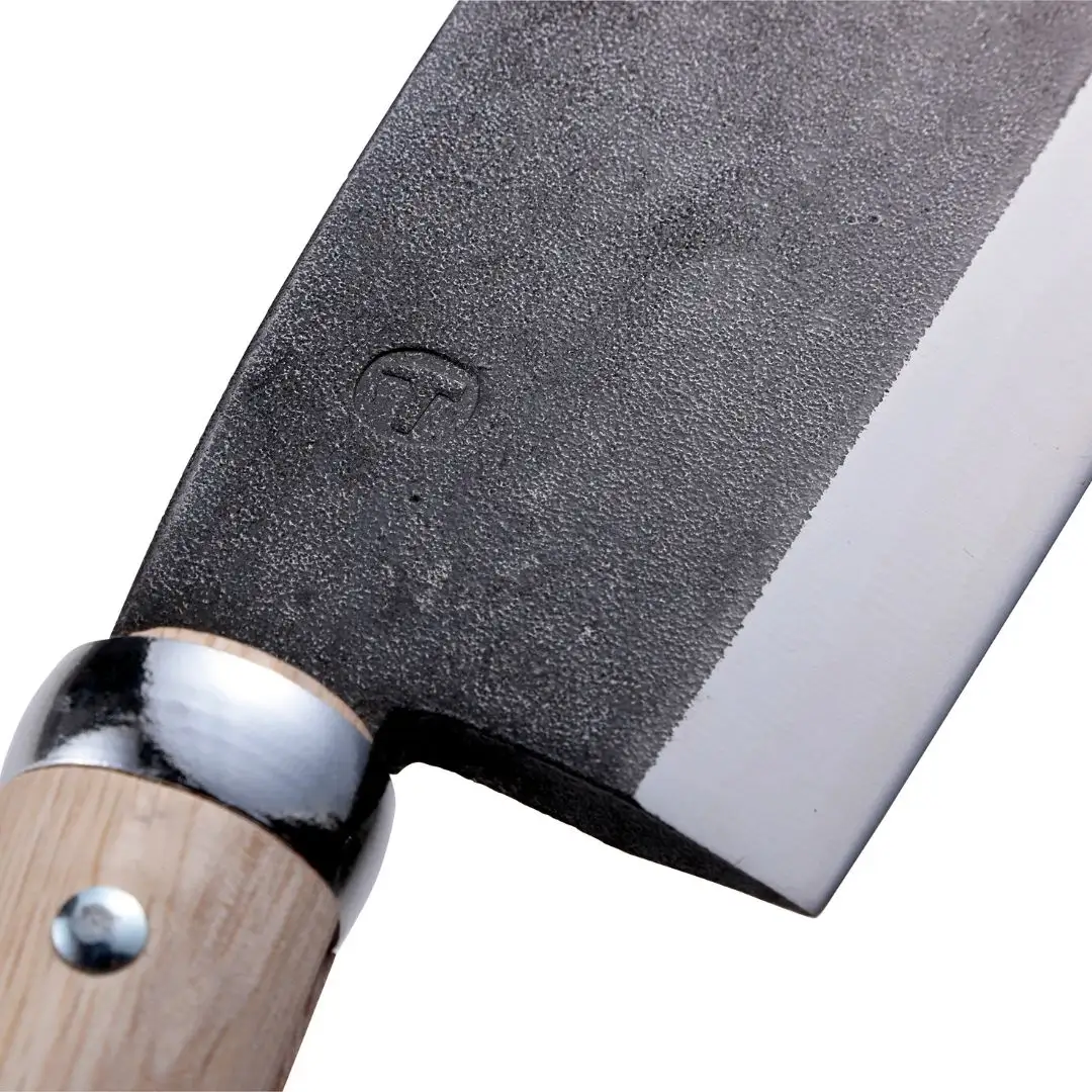 [TEPPA] 薪割鉈 守門 レッド 専用革ケース付 キャンプ アウトドア 燕三条製 枝打ち 薪割り【033S013】