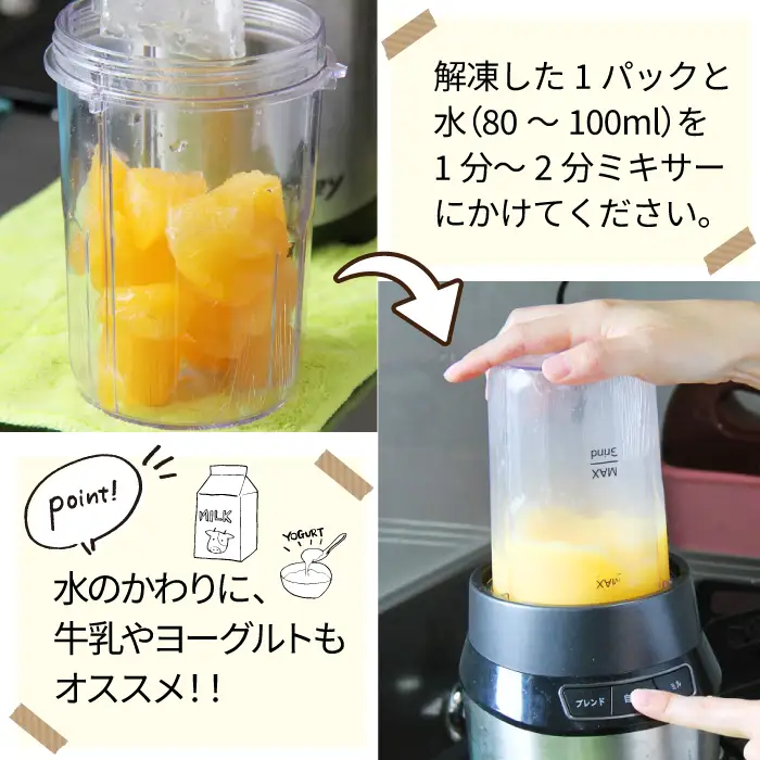 滝沢スイカ スムージー キット 8本 セット 【BON JEWEL】 スムージーキット キット フルーツ 果物 くだもの スイカ すいか 西瓜 冷凍 ８本 夏爽赤 金色羅王 ギフト 贈り物 贈答用 プチギフト ジュース オススメ おすすめ