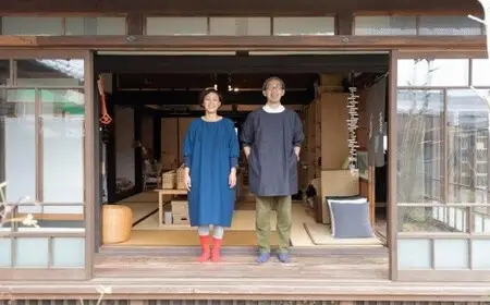 KAPPOGI-103【割烹着：身丈103cm】無地 グレー　034-015-GY