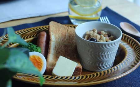 【波佐見焼】ローズマリー リムオーバル プレート アメ 食器 皿 【翔芳窯】 [FE205]  波佐見焼