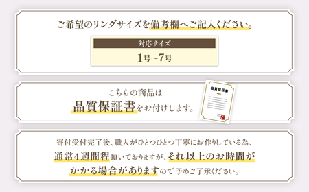 K10　馬蹄　ダイヤモンド　ピンキーリング