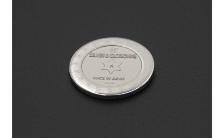 オリジナル ゴルフマーカー（aka）◇ ゴルフ用品 民芸品 工芸品 伝統技術 雑貨 日用品 オリジナル デザイン 純銀製 七宝焼 プレゼント 記念品 