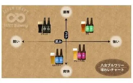 クラフトビール 飲み比べ2種6本 【ブラック 金賞受賞 / 深蒸しIPA 銀賞受賞】 福岡 八女ブルワリー 107-004