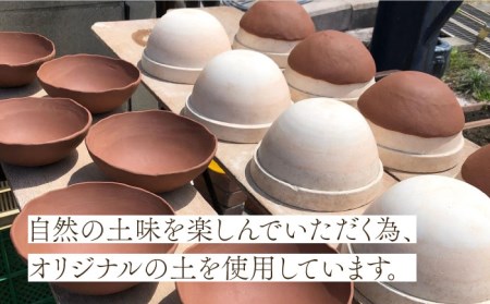 【美濃焼】荒土たたら粉引 中鉢 2個 ペアセット【竜仙窯】食器 鉢 ボウル 小皿 副菜鉢 サラダボウル デザートボウル とんすい ペア 夫婦 カップル 和風 カフェ風 シンプル おしゃれ レンジ対応 食洗機対応 送料無料 [MDD031]