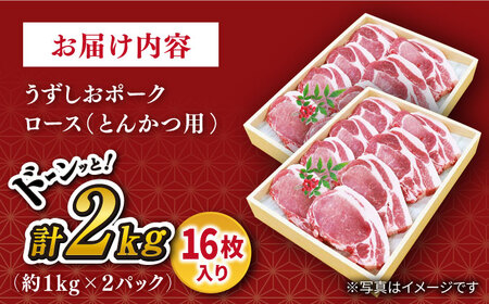 長崎うずしおポーク トンカツ ロース 2kg 訳あり CAG117 トンカツ