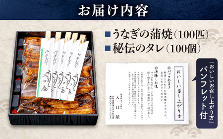 うなぎ 100尾 CCA016 海鮮 鰻 うなぎ 贈答 ギフト ウナギ