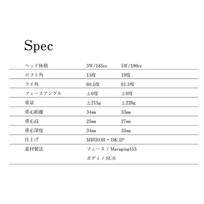 ワークスゴルフ GOGUE R2フェアウェイウッド 5W 飛匠 極MAXシャフト（SR）