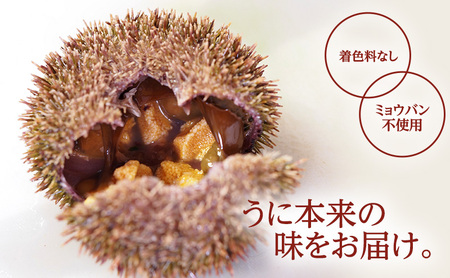 北海道 礼文島産 採れたて ミョウバン不使用 エゾバフンウニ 折詰 400g(200g×2箱)［株式会社やまじょう］【 うに ウニ 雲丹 生うに 折うに バフンウニ 海鮮 うに丼 濃厚 甘み 贈答 ギフト 】