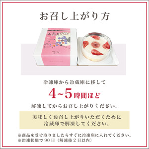 ケーキ 4号 「お誕生日用」山ぶどうWチーズケーキ