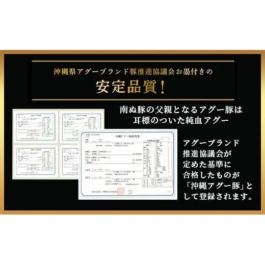 石垣島産 やえやまファームのアグ―豚（南ぬ豚）しゃぶしゃぶ セット600g 　E-6-1