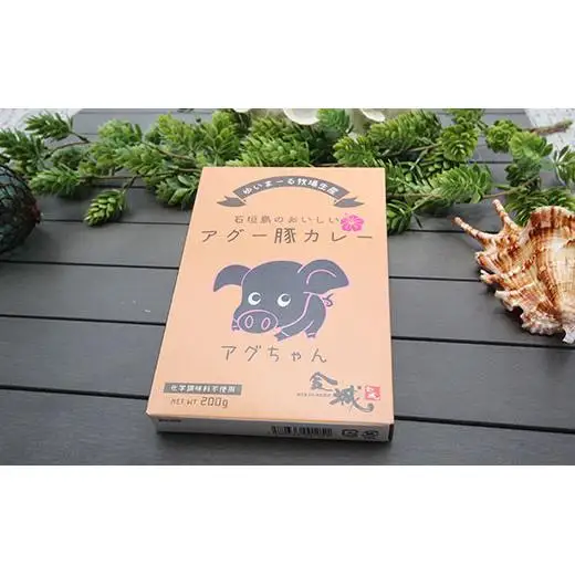 大粒石垣牛カレーと石垣島アグー豚カレー食べ比べセット U-5-1