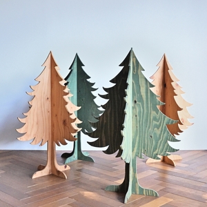 クリスマスツリー 01 緑 インテリア 季節もの 季節用品 イベント用品 イベントグッズ クリスマス用品 ラーチ合板 組立式 冬 冬のイベント 