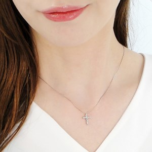 Pt ダイヤクロス(0.20ct)　PN 330630