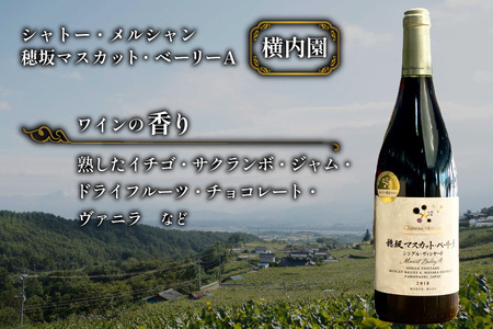 【定期便12回】赤ワイン 穂坂マスカット・ベーリーＡ シングル・ヴィンヤード 750ml 2種 アルコール度 12% [シャトー・メルシャン 勝沼ワイナリー 山梨県 韮崎市 20743314]