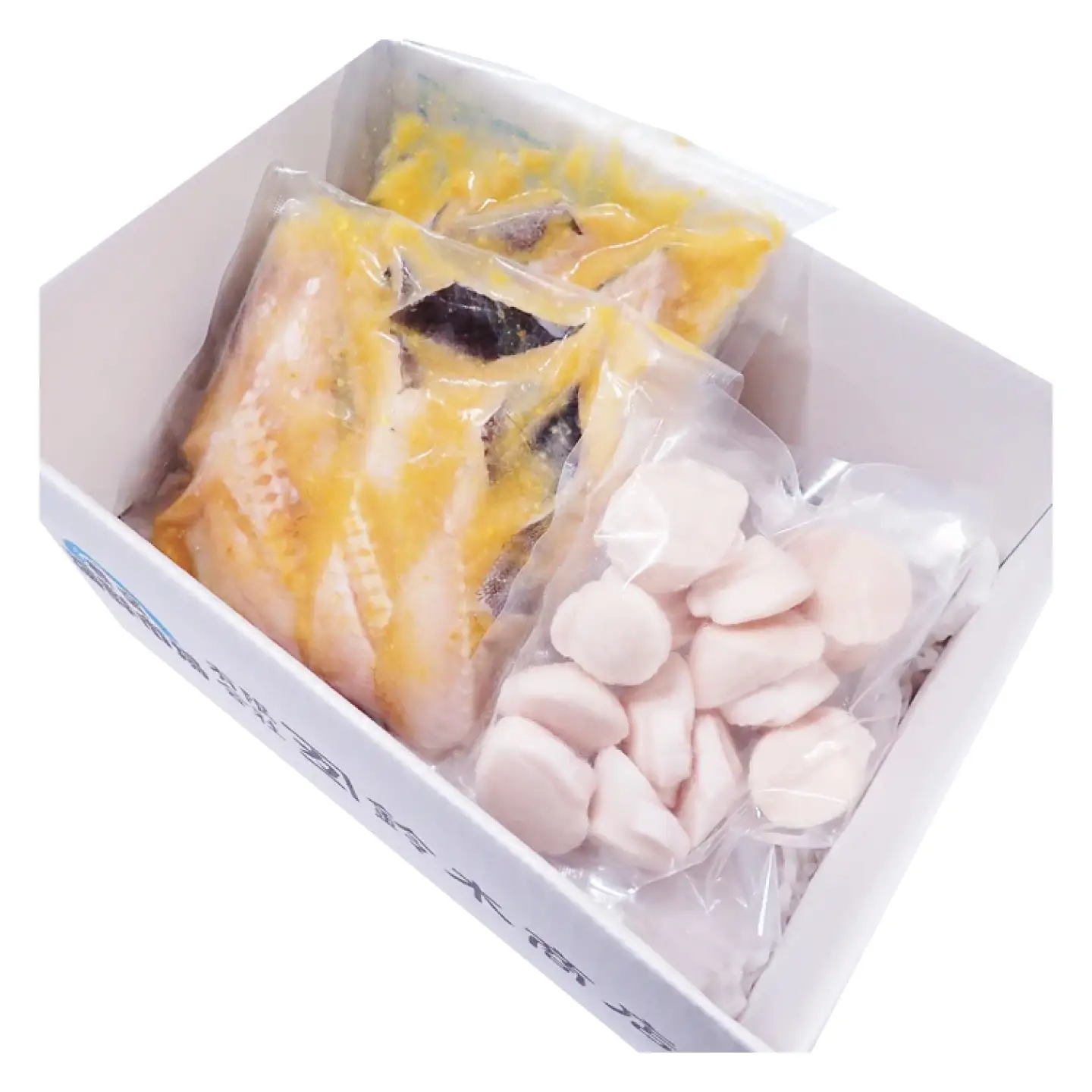 刺身用ほたて貝柱200g・銀だら西京漬け6切(3切×2P) A-11205