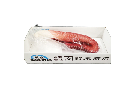 【北海道根室産】刺身用たこ足1本(1kg以上) A-14228