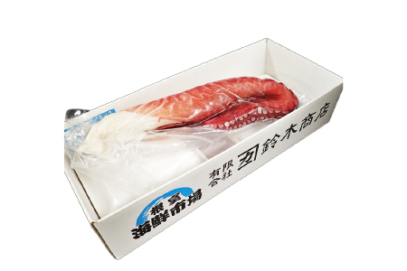 根室海鮮市場＜直送＞【北海道根室産】刺身用たこ足1本(1kg以上) A-28215