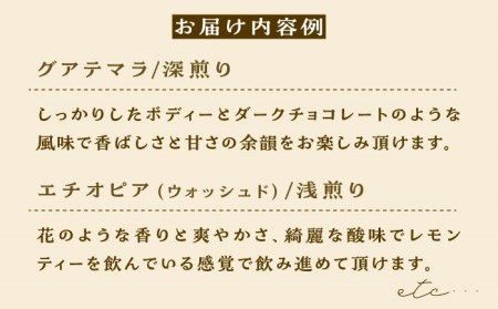 【6回定期便】コーヒー豆 産地 飲み比べ 3種セット（粉）【GOOD DAYS COFFEE】 コーヒー [TCG007]
