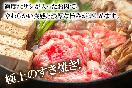 【 神奈川県産 黒毛和牛 】 三浦市 の 佐藤牧場 が育てた 葉山牛 肩ロース すき焼き肉 2P M079-007-01 肉 牛肉 冷凍