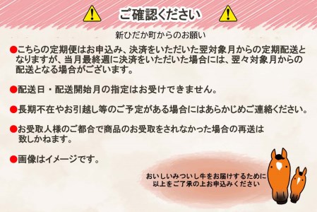 ＜定期便４回＞ 北海道産 黒毛和牛 みついし牛 ヒレ ＆ サーロイン 定期便