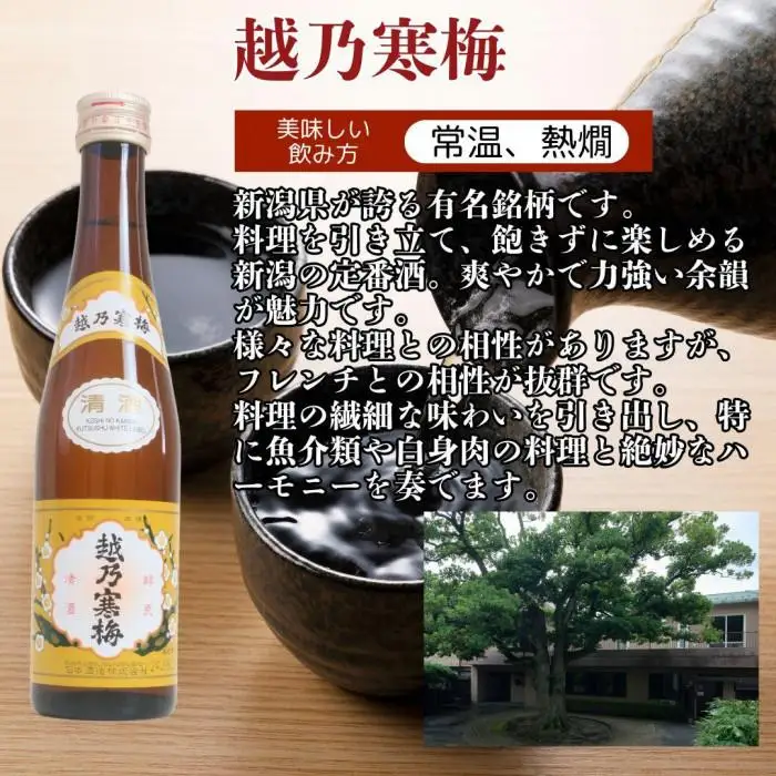 【ふるさと納税】日本酒 飲み比べセット 越後銘門酒会長岡の銘酒 飲み比べ 300ml×5本 （越乃寒梅 八海山 吉乃川 越の誉 越後桜） 新潟 セット 辛口 ギフト 正月 年越し