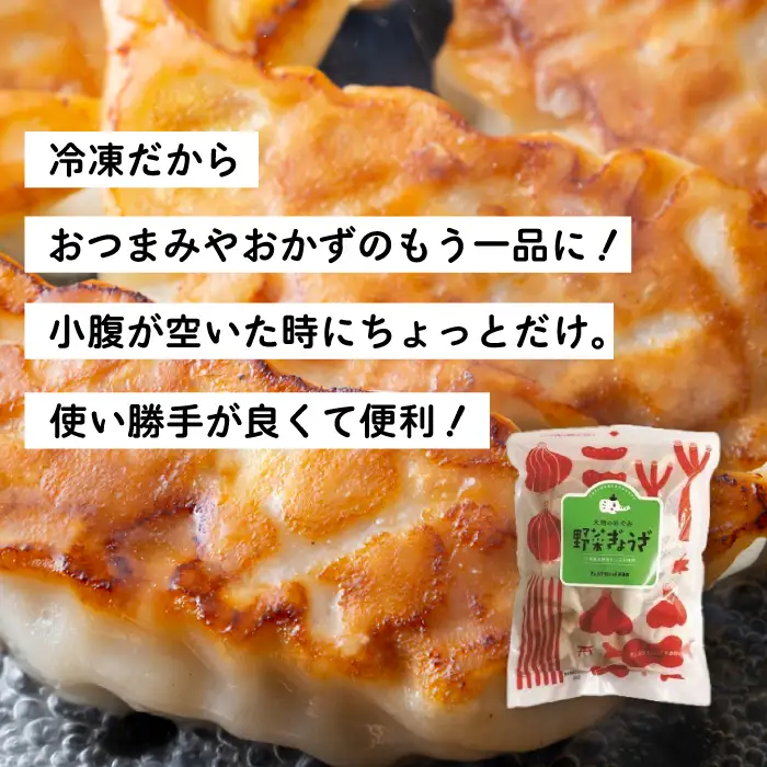 paoの無添加餃子「大地のめぐみ 野菜ぎょうざ」840g(約40個) 餃子 ギョーザ 惣菜 冷凍 中華 点心 おかず おつまみ 国産野菜 058007