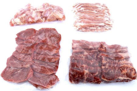 【2回 定期便 】至福の焼肉セットB 1kg×2回 総計2kg《隔月1回お届け》[ 仙台牛 焼肉 牛肉 豚肉 ] / 関精肉畜産 / 宮城県 加美町 [44580899] 44580899