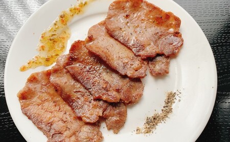 訳あり 牛タンスライス 厚さ3mm 塩仕込み 薄切り 計約1kg（500g×2P） お肉 ヘルシー 塩ダレ 牛たん 