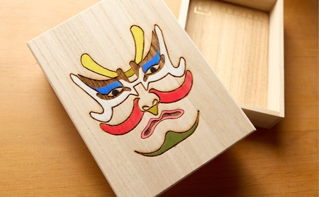 【谷中・箱義桐箱店】桐箱の塗り絵体験チケット（1名様分／60分）_0154-001-T04