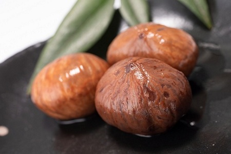 黒豆煮・渋皮煮（小）セット 瓶詰め 京都丹波 丹波栗 くり 丹波黒大豆　[012SA008]