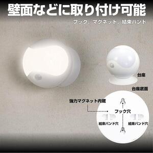 LEDセンサー付ライト　電球色・白色　防雨　電池式　PM-L750W
