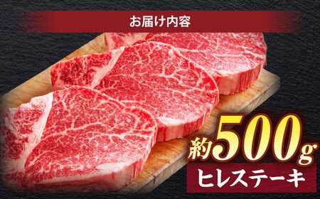 しまね和牛 ヒレステーキ 500g [ALEF001] 牛肉 ヒレ