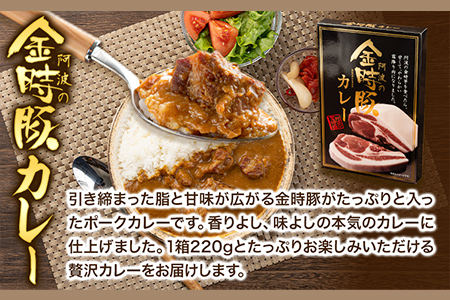 阿波の金時豚カレー 4個セット