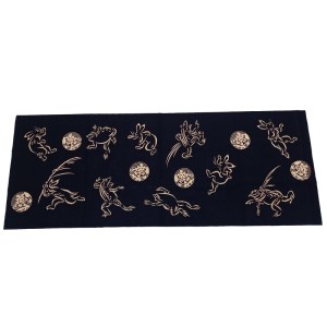 a10-892　鳥獣戯画 × 魚河岸 てぬぐい 2枚 セット（髙山寺公認）