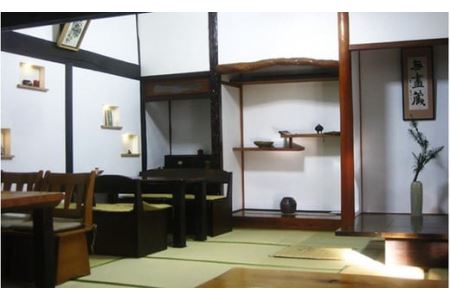 手打ちそば屋のお食事券 2名様 十割そば・さば寿司付 〈丹波市〉 そば 食事券