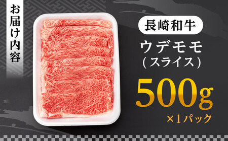 ウデ モモ スライス 500g A4 ?A5ランク 【肉のふじた】 [AG01] スライス 肉 牛肉 長崎和牛 すき焼き しゃぶしゃぶ