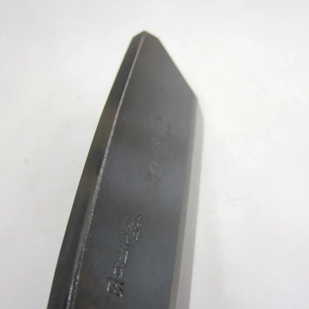 鋼付 東型鉈 両刃 135 キャンプ アウトドア 焚き火 キャンプ