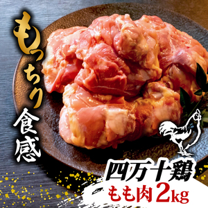 【 もも肉 】 四万十鶏 もも肉 2kg