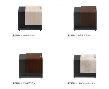 ホームスライドダスポン スリム プレミアムモデル 黒ZAM®仕様｜ゴミ箱 屋外 ゴミステーション 宅配ボックス