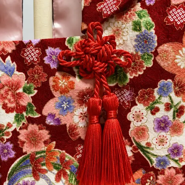【2.赤色系（桜・牡丹・紅葉）】【選べる8色】ベビーお祝い着(被布)