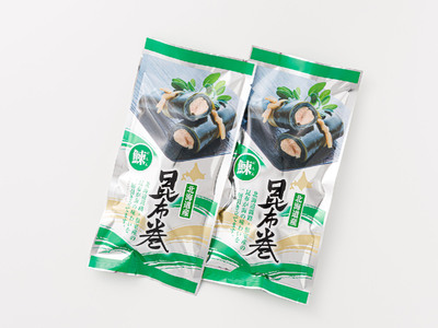 国産(北海道産)昆布で鰊(にしん)を丁寧に巻いた昆布巻きセット(2本)_昆布巻 国産 北海道産 ニシン コンブ だし 海藻 だし昆布 こんぶ水 出汁 乾物 こんぶ ギフト 調理済み 一人暮らし セット おかず 北連物産 きたれん 常温 調理済み 北海道 釧路町 釧路超 特産品 _【1386324】