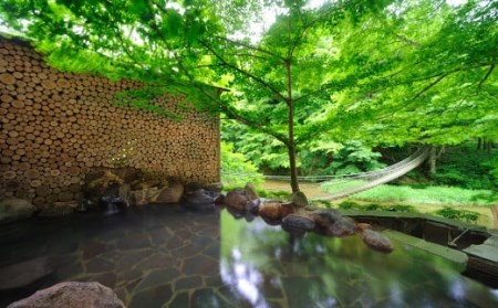 結びの宿 愛隣館 ペア宿泊券 里山ダイニングプラン【1486】
