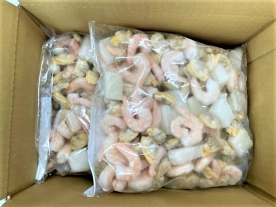 【大容量】シーフードミックス　2kg(正味重量1.6㎏)・K233-10