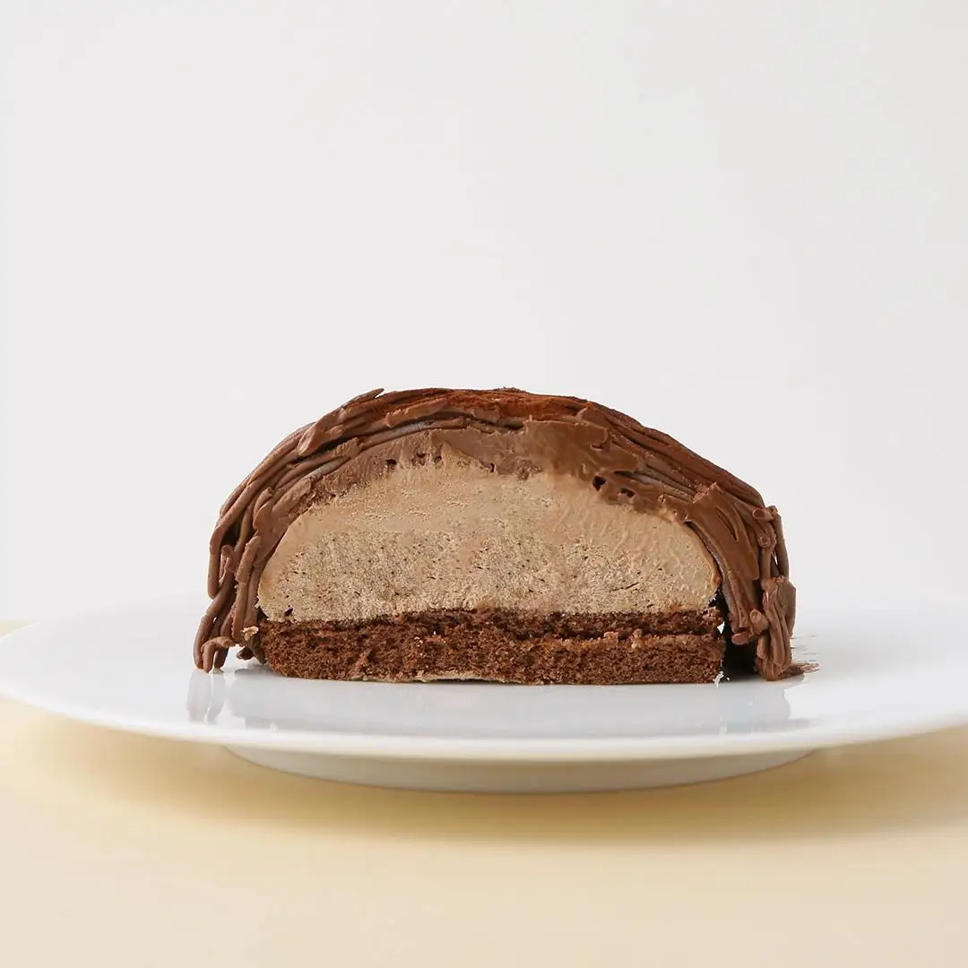 【ショコラティエ・ろまん亭】チョコモンブラン 4号 (12cm)