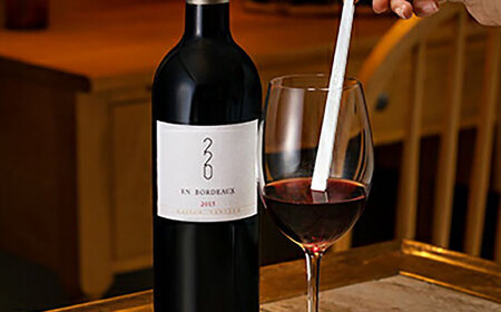 ワインを熟成させる魔法のマドラー 220mm ブラスト仕上げ / 酒 食器 高級 マドラー / 栗東市 / 有限会社ヴァンテック [BIAR007]