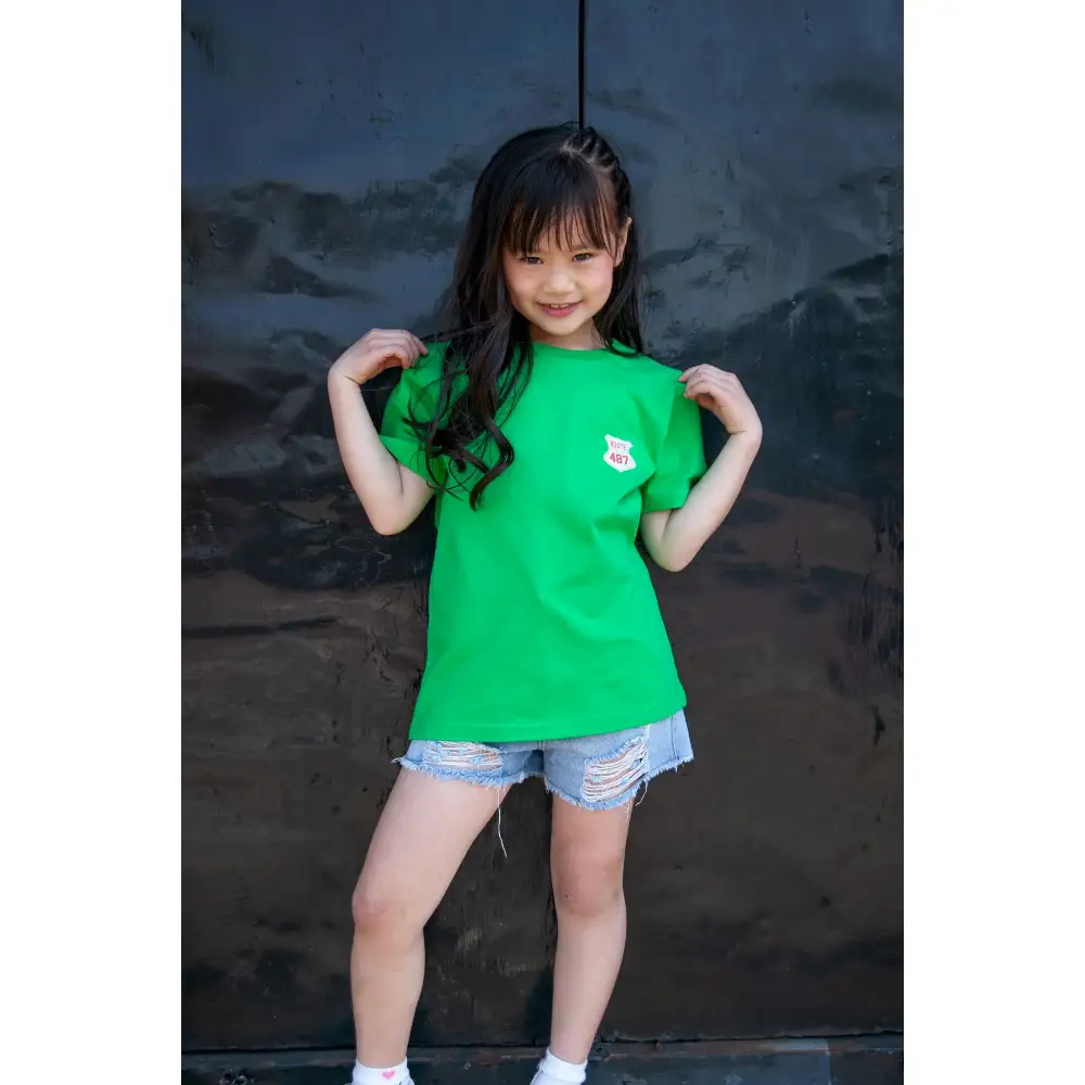 ON DO BRIDGEオリジナル TシャツSET KIDS 【Cセット】 90サイズ セット 半袖 綿100％ サコッシュ キャンパス地 ステッカー KIDS 子供用 お取り寄せ 送料無料 広島県 呉市 ku035-004-090-r