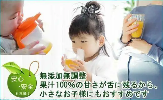 無添加100％みかんジュース6本セット【平武農園】～蛍飛ぶ町から旬の便り～