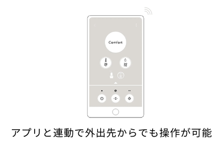 EE087_cado カドー加湿器 STEM700i クールグレー