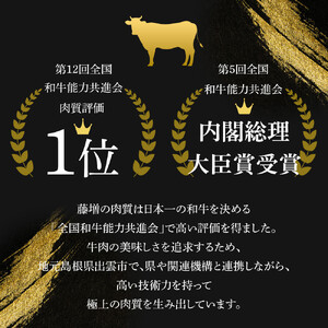 藤増 しまね和牛まげなセット【冷凍】